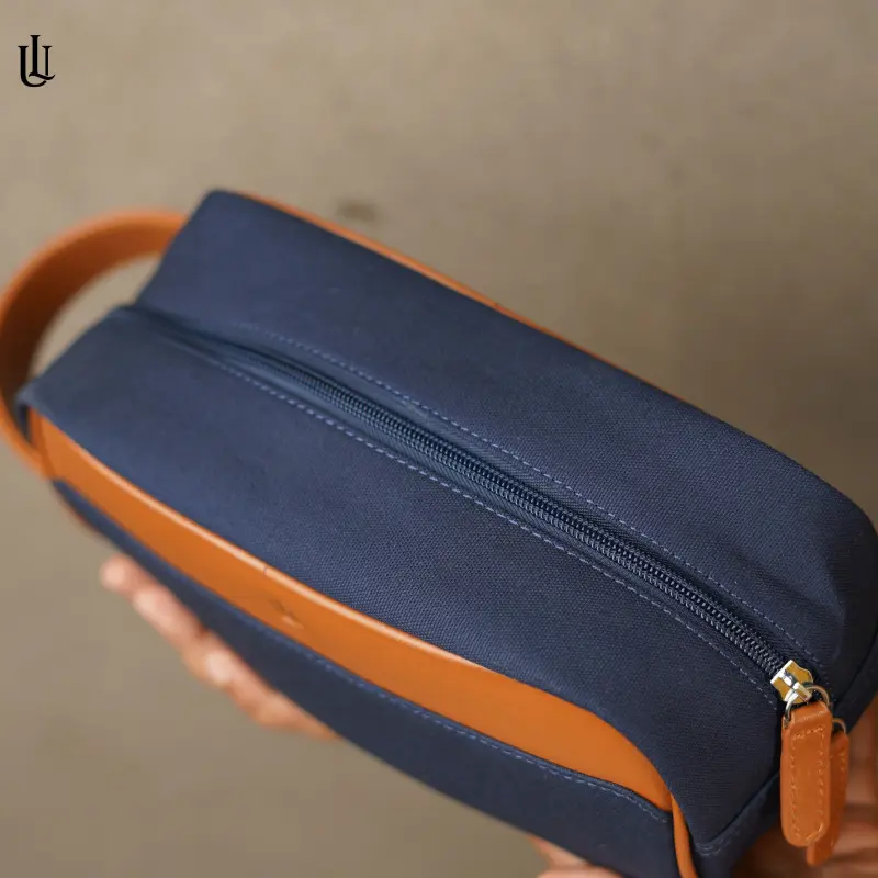 Toby Pouch Bag – Navy Blue