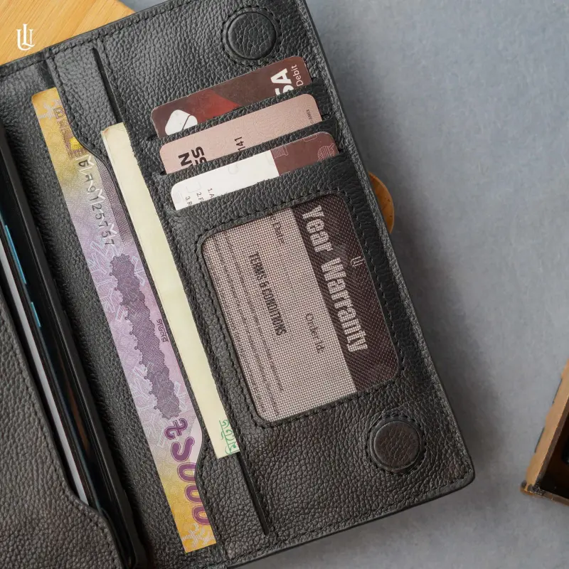 Jason Long Wallet – Black