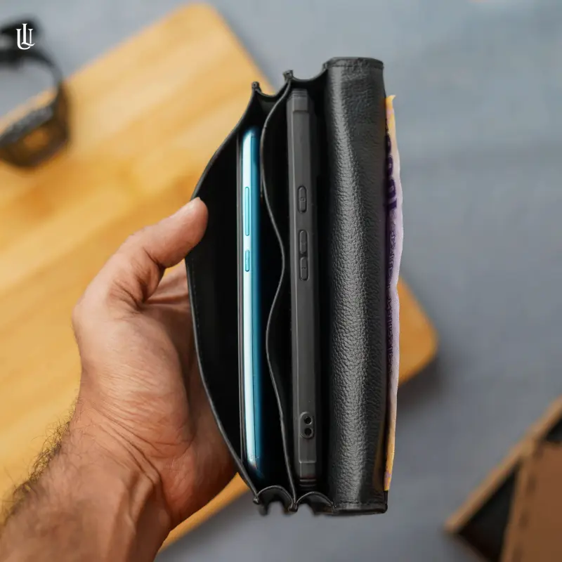 Jason Long Wallet – Black